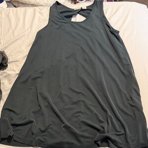 Sigrid Olsen Charcoal Tank Top